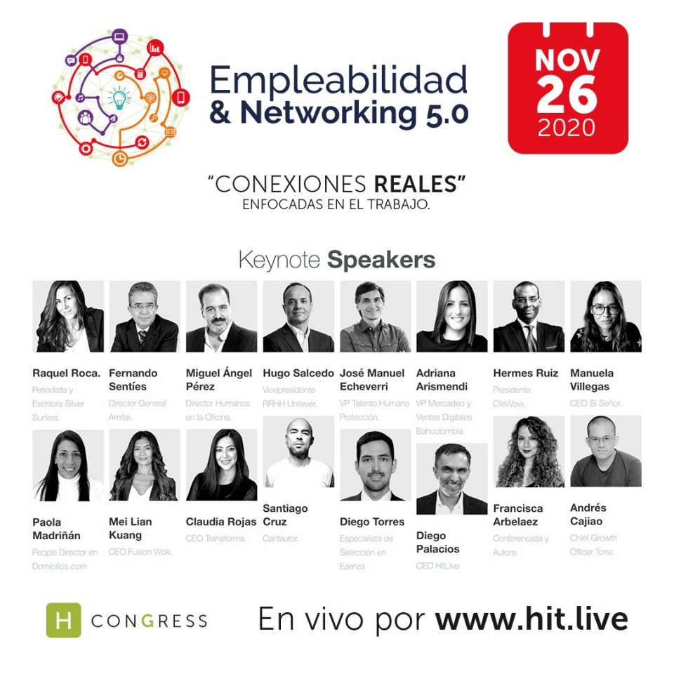 Inscripciones en https://hit.live/empleabilidad-networking-5-0