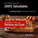 Así es, me encanta contarles que estrenamos la TV 100% Saludable con los lunes de Cocina a las 10:00 am Hora Col, esta semana con Tatiana en Casa!