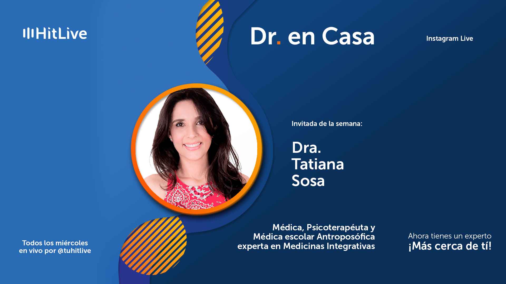 La Dra. Tatiana Sosa invitada a Dr. en Casa