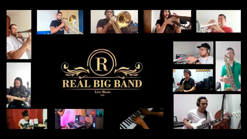 Isn´t she lovely- Stevie Wonder (Cover) Versión Real Big Band Official