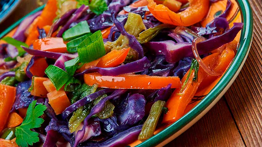 Receta de Chop suey de vegetales - HitLive